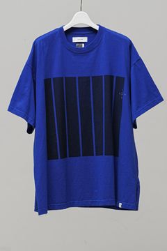 7 BARS TEE / 7バーTシャツ (ブルー)