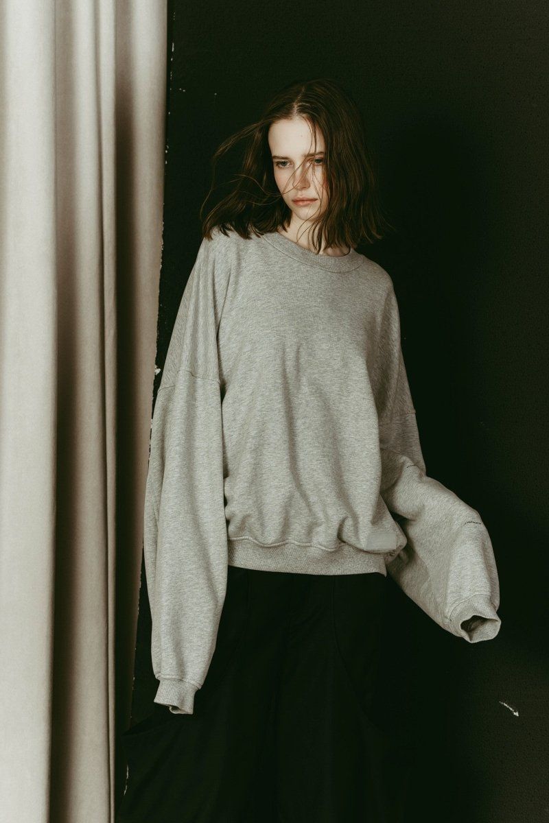 Kerror design sweat(unisex) (Gray) / Kエラーデザイン スウェット (グレー) / 26SS