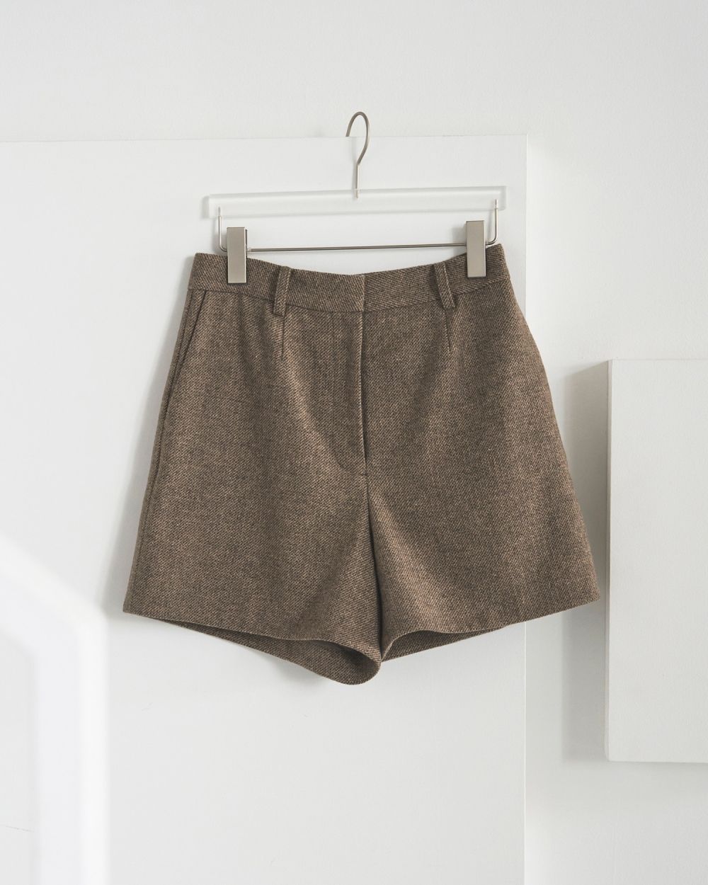 【25AW】Herringbone Short Pants / ヘリンボーン ショートパンツ (ベージュ)