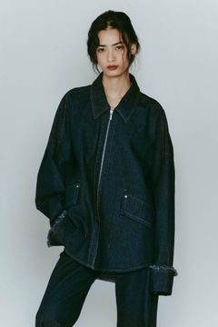 denim over shirt jacket(unisex) / デニムオーバーシャツジャケット (インディゴ) / 25AW