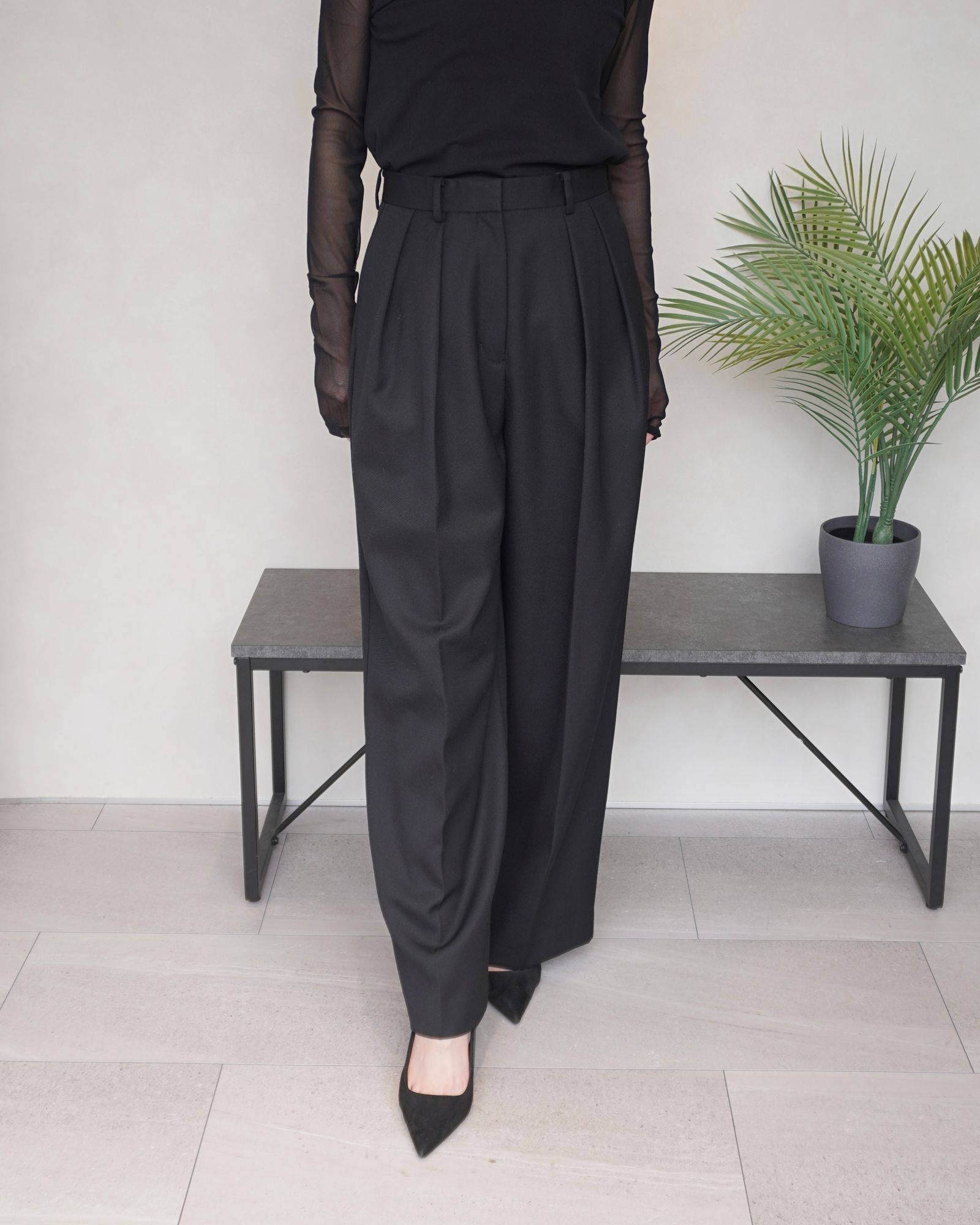 【25AW】【THE C】ICHIGUN PANTS / イチグンパンツ (ブラック)