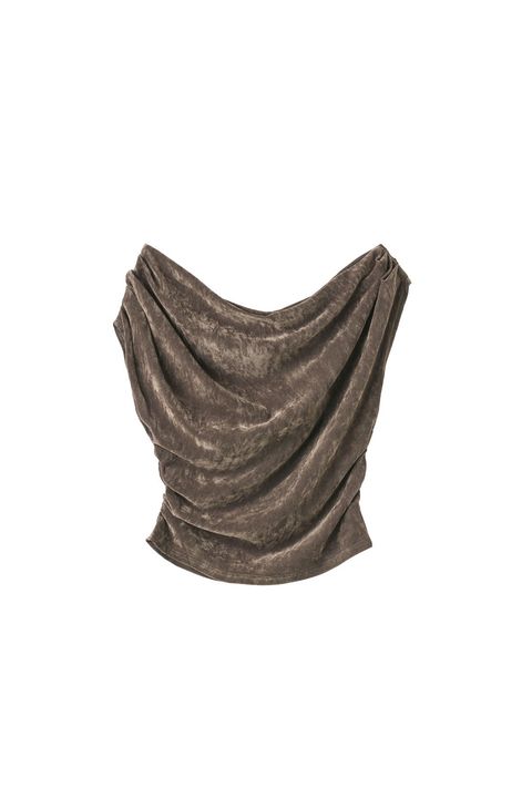 シアーベロア トップス (グレー) sheer velour top (Gray) /  26SS