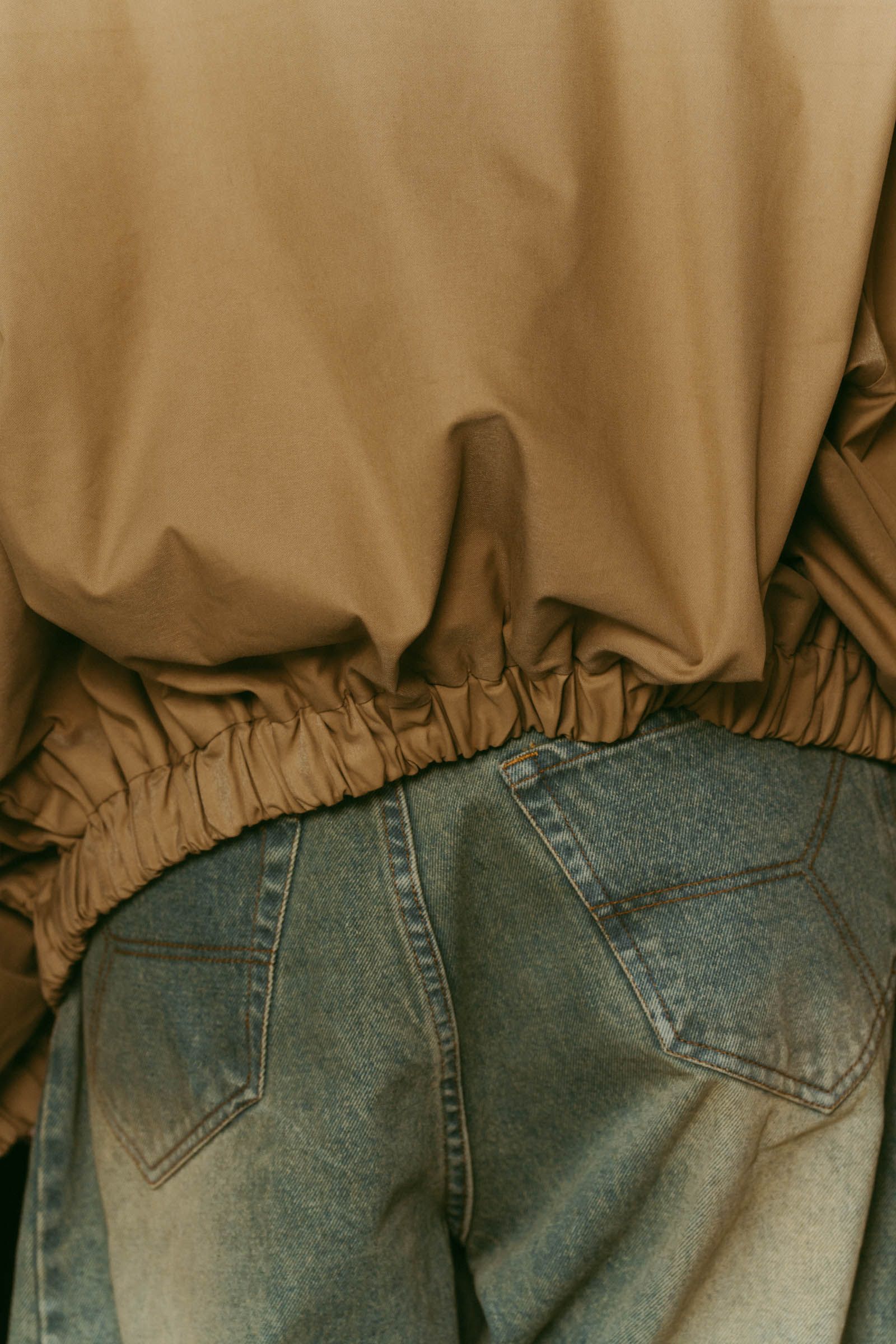 2way nylon blouson(unisex) / 2ウェイナイロンブルゾン (キャメル) / 25AW