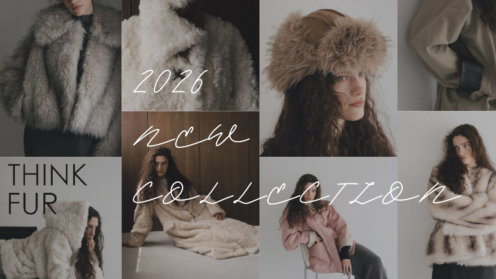 THINK FUR 新コレクションを先行予約受付中！