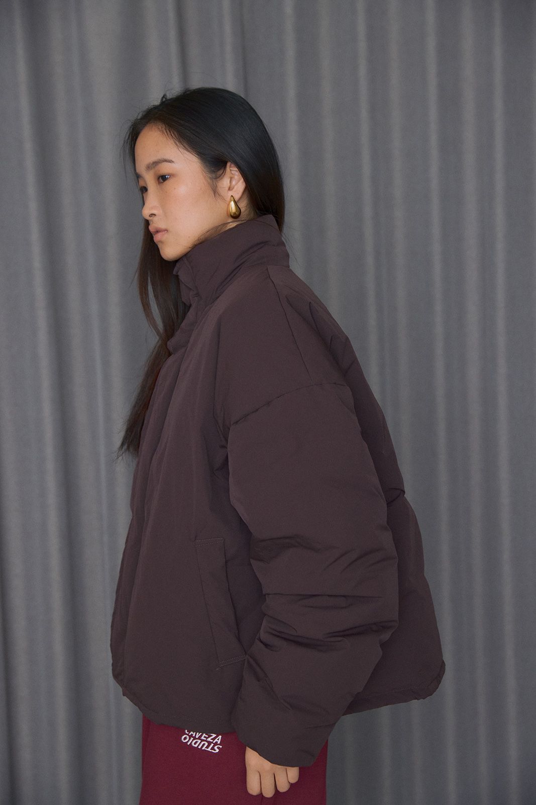 マシュマロダウン (ブラウン) Marshmallow Down (Brown) / 26AW