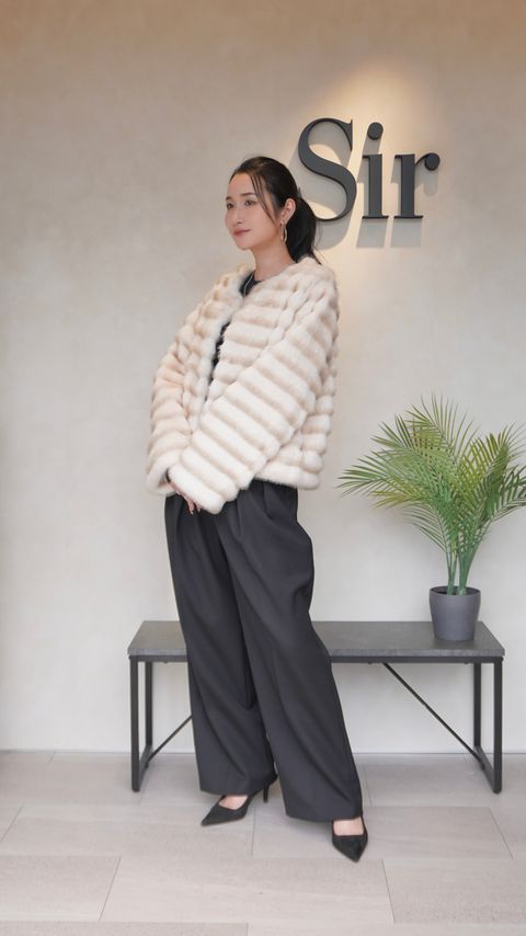 THINK FUR / CREDONA  25秋冬コーディネート