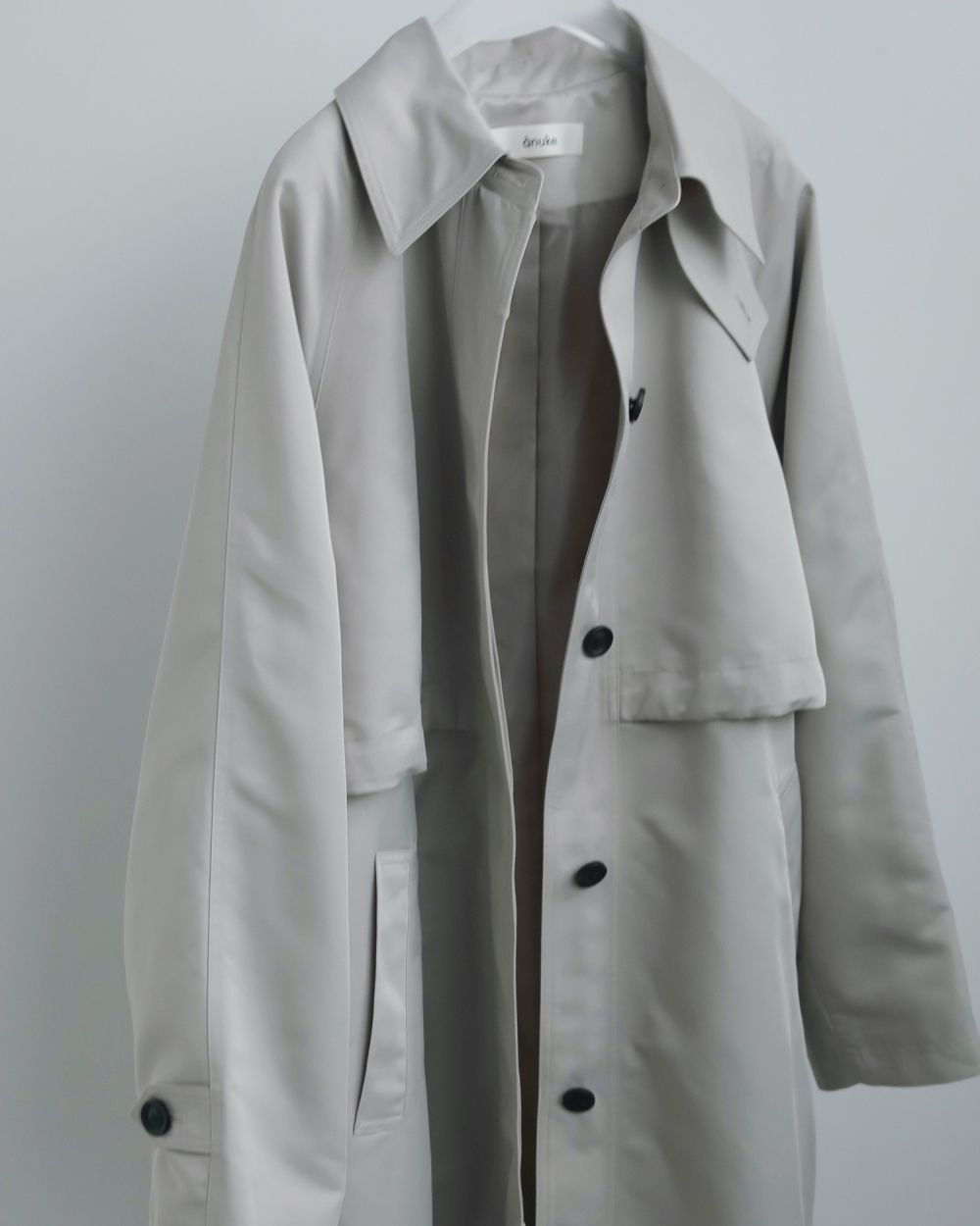 ànuke - Twill Soutiencollar Coat / ツイルステンカラーコート ànuke - Twill Soutiencollar Coat / ツイルステンカラーコート