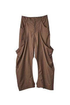 high-boot detail pants(unisex) / ハイブート ディテール パンツ (Brown) / 26SS