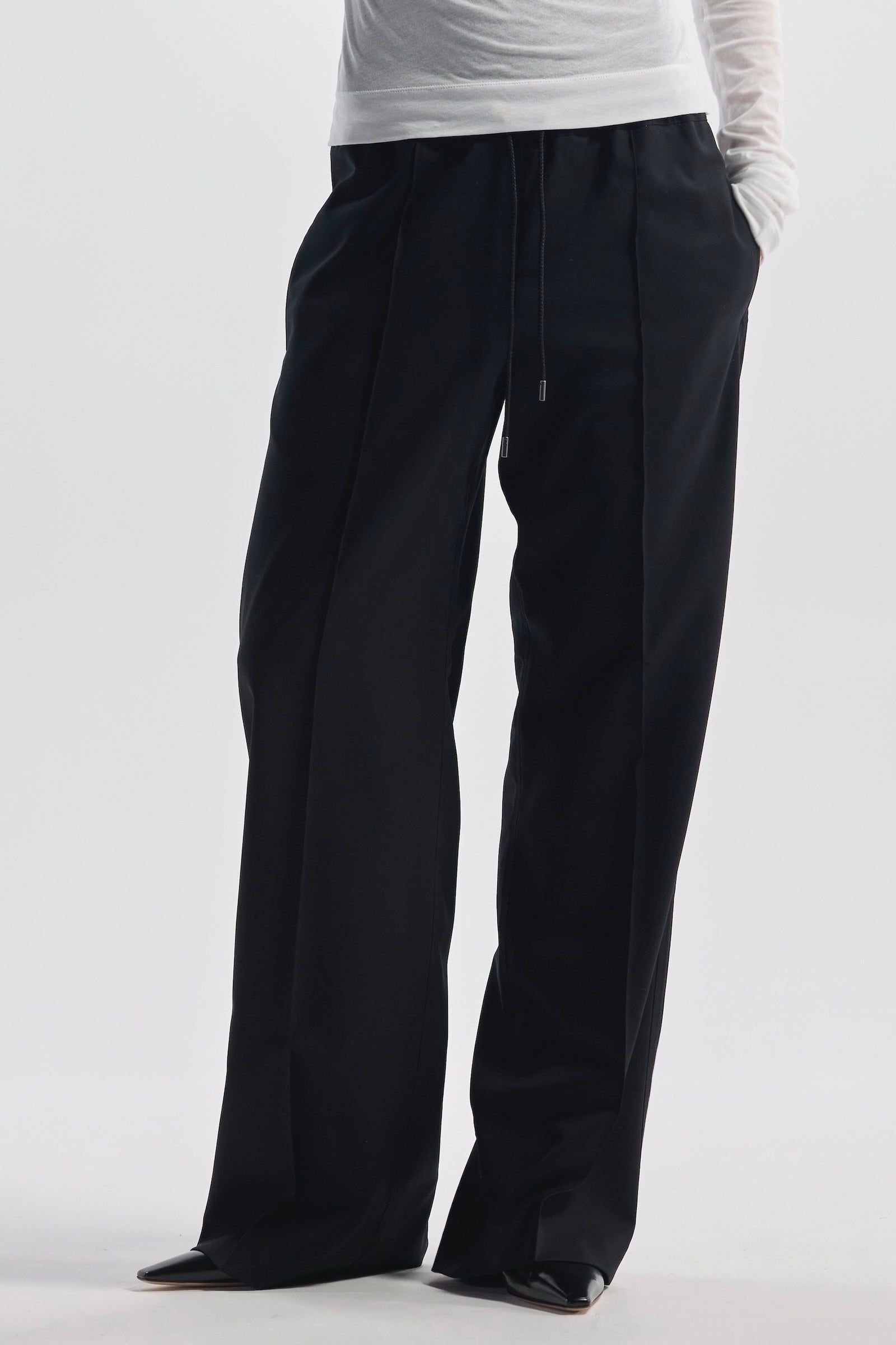 ツイルリラックスパンツ (ブラック) TWILL / RELAXED PANTS (Black) / 26AW