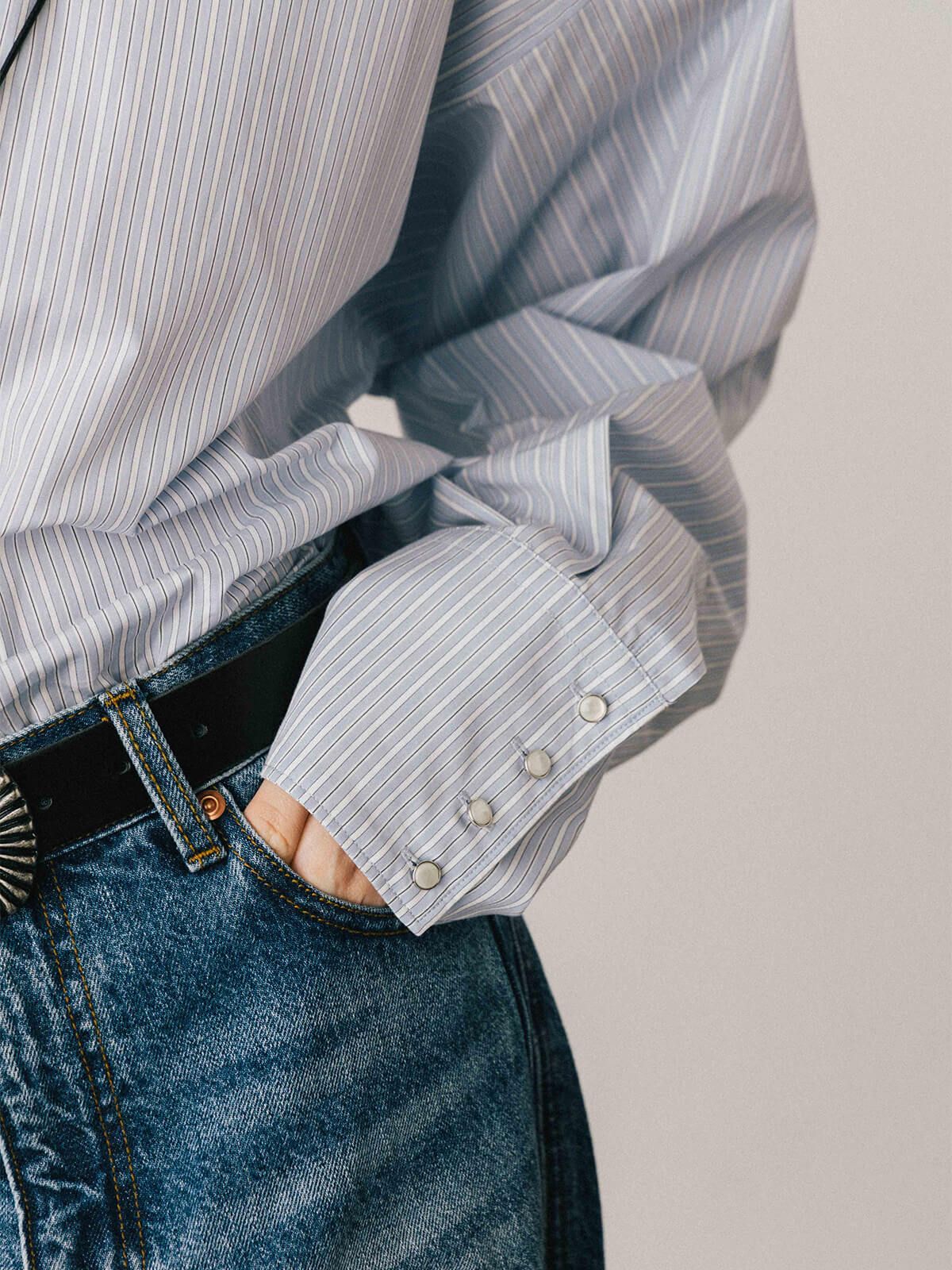 【25AW】THE SHIRT / ザ シャツ (ブルー)