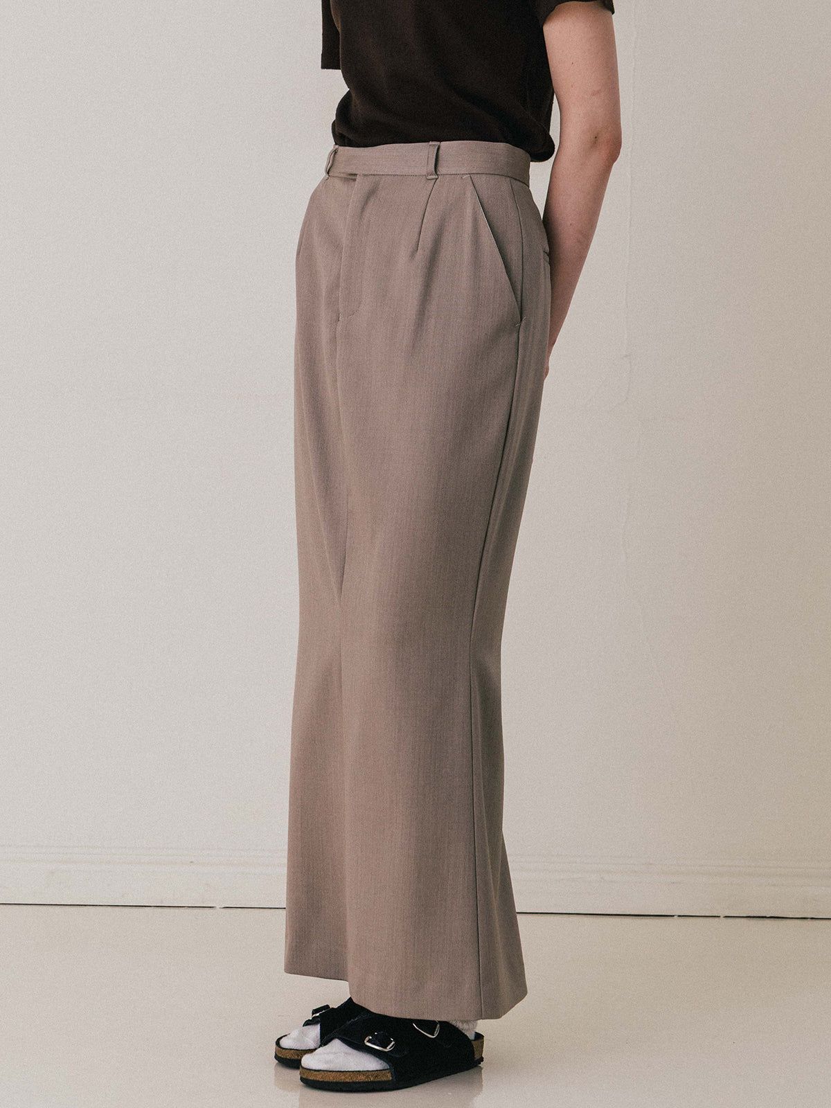 【25AW】【THE C】ICHIGUN SKIRT / イチグンスカート (ベージュ)