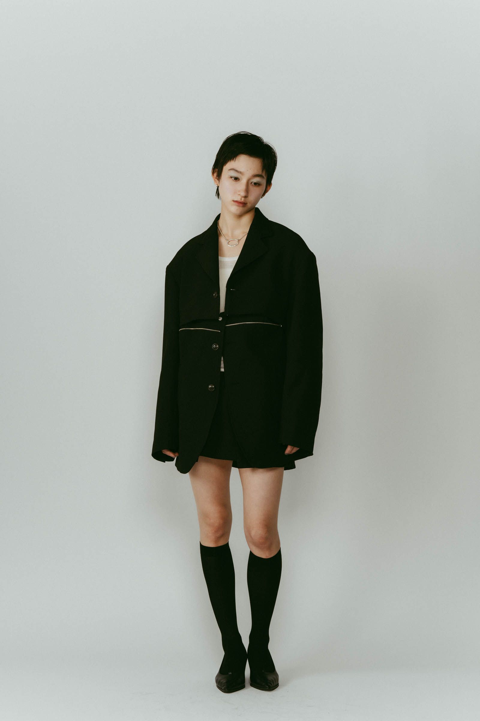 custom dad jacket / カスタムダッドジャケット (ブラック) / 25AW
