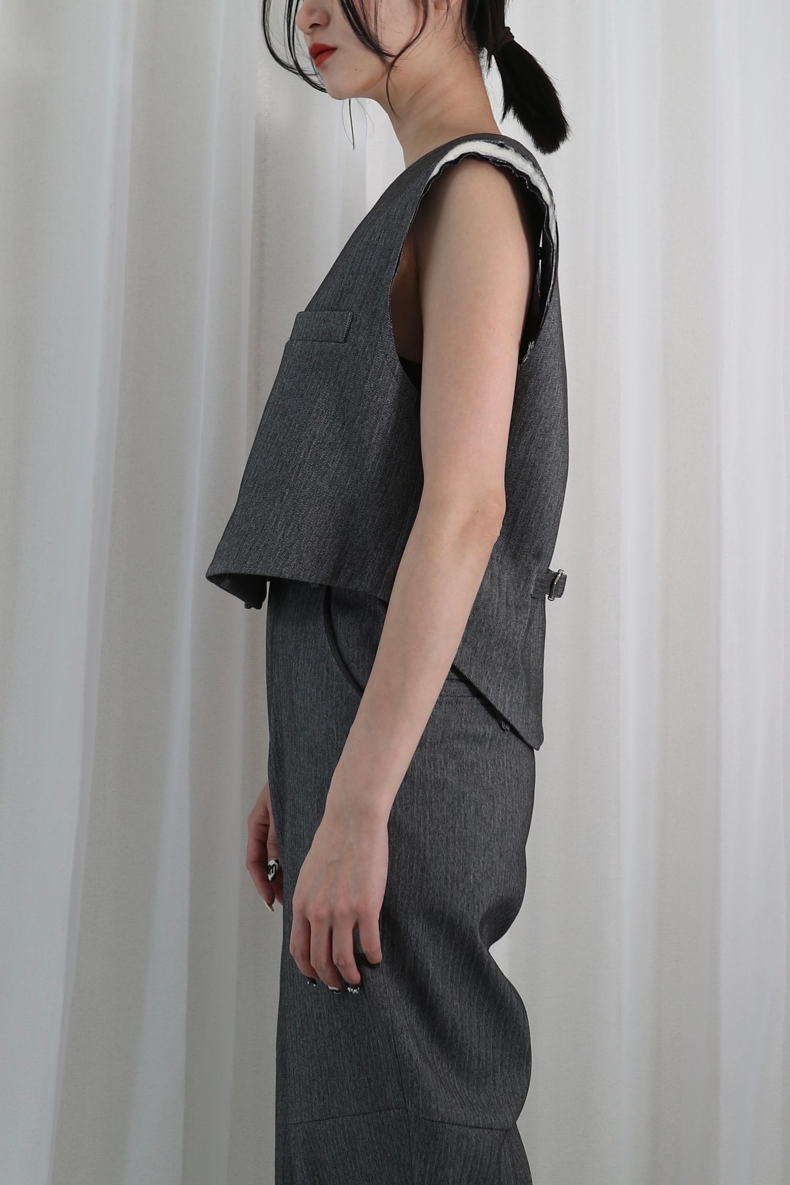NOUNLESS - RETORO PADDED VEST JACKET / レトロパデッドベスト