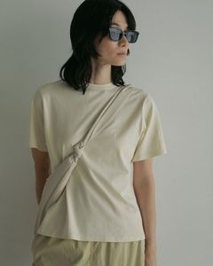 Basic Loose T-shirts / ベーシック ルーズ Tシャツ (クリーム)