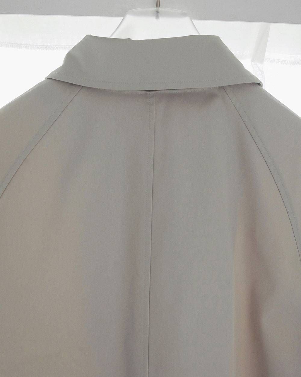 ツイルステンカラーコート (オートミール) Soutiencollar Twill Coat (Oatmeal) / 27SS