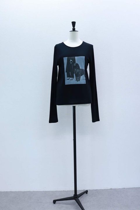 シアーフォトコンパクトロンT (ブラック) Sheer Photo Compact Long-Sleeve Tee (Black) / 26AW