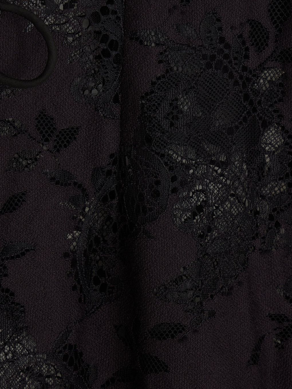 VINTAGE LIKE LACE DRESS WITH SCARF / ヴィンテージ ライク レース ドレス (ノワール)