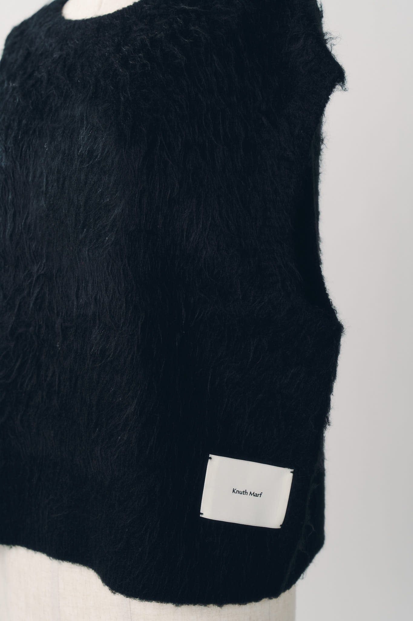 アーガイルニットベスト (ブラック) argyle knit vest (Black) / 26AW