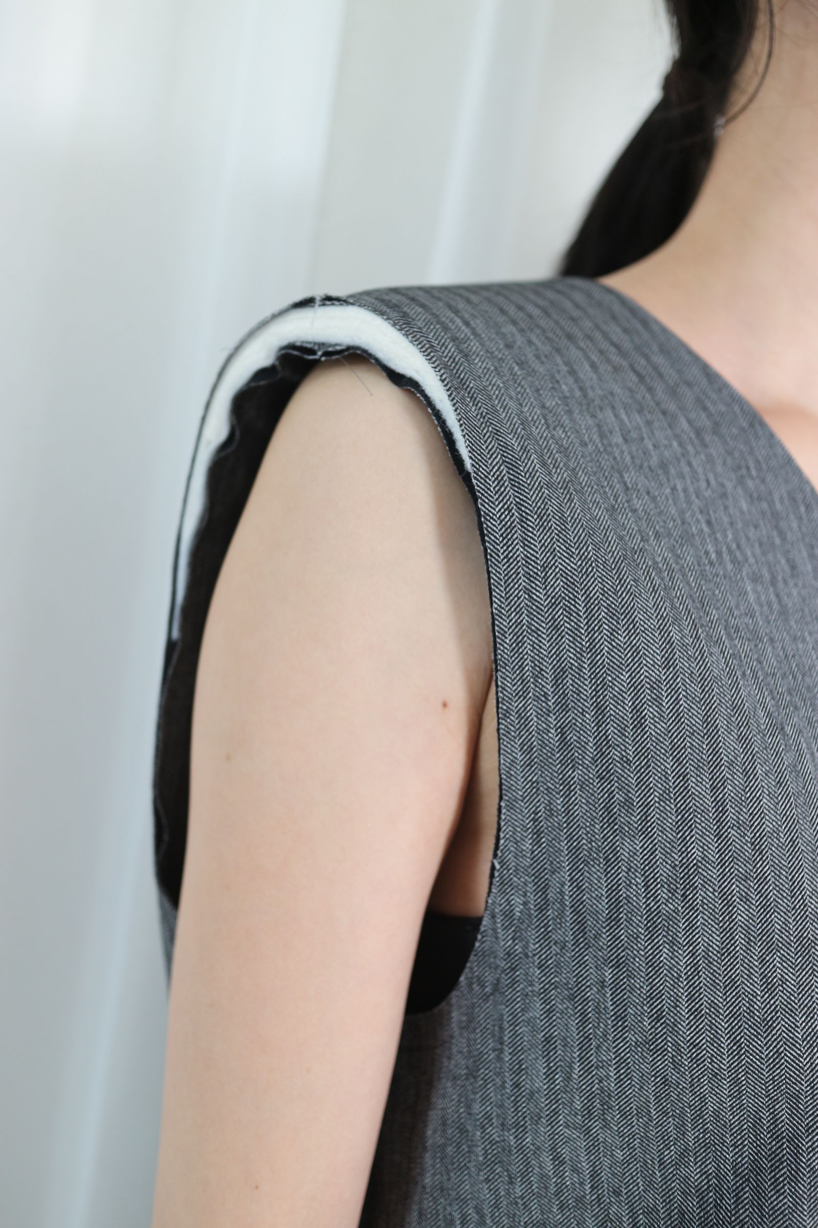 NOUNLESS - RETORO PADDED VEST JACKET / レトロパデッドベスト