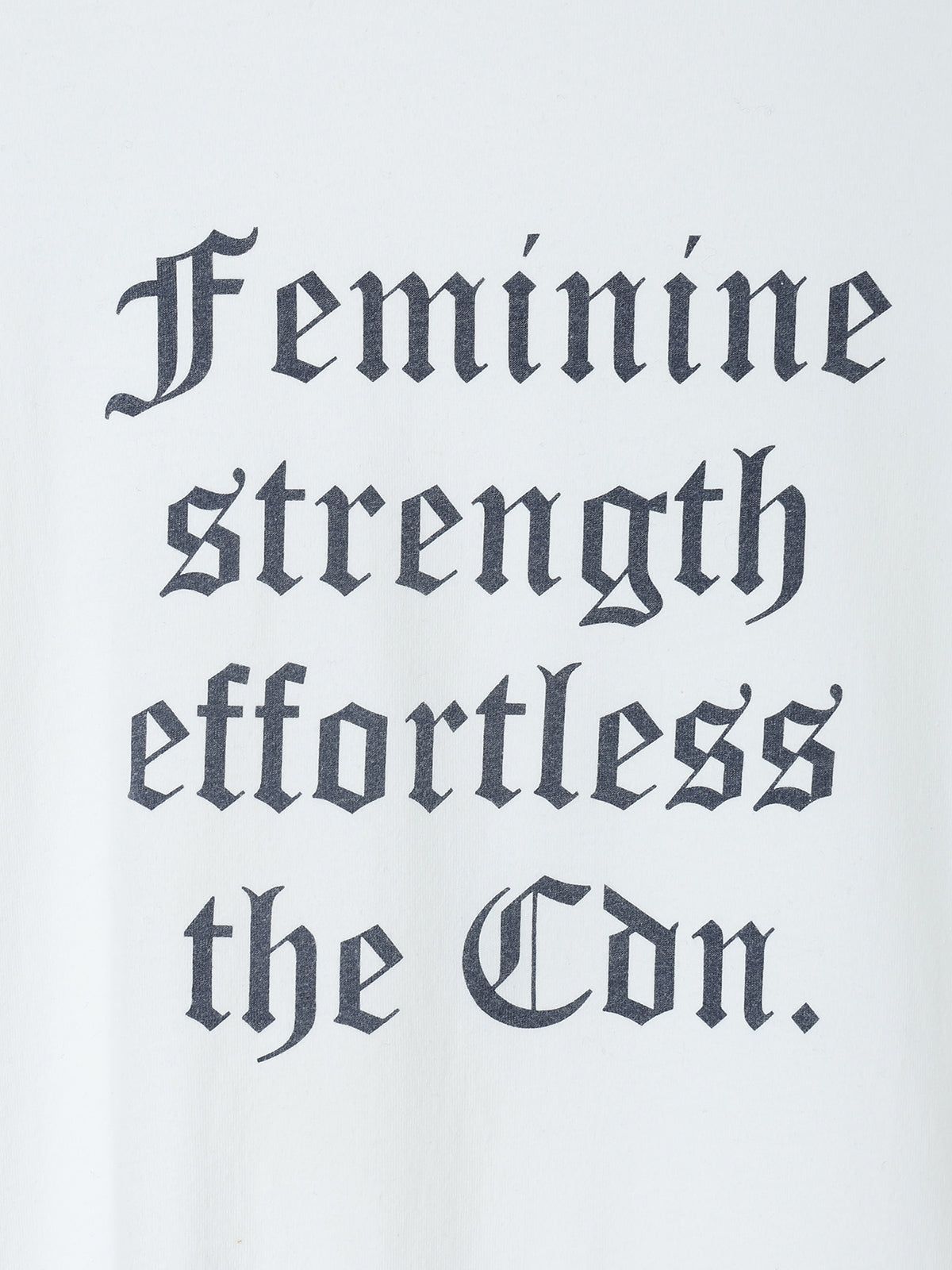 PARMANENT TEE (OLD ENGLISH) / パーマネント Tシャツ (オールドイングリッシュ) / 26SS