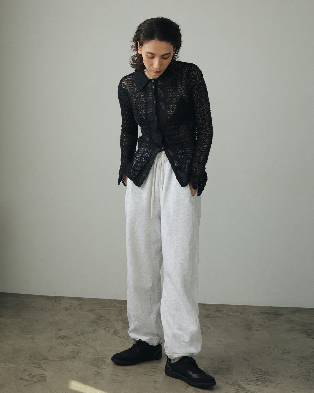 ànuke - Drawstring Sweat Pants / ドロスト スウェットパンツ