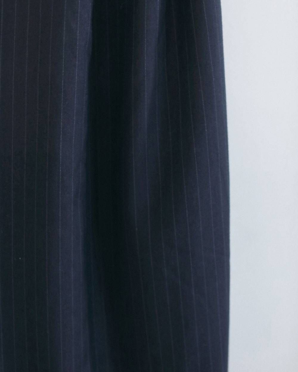 ストライプ ベアトップコンビネーション (ネイビー) Stripe Baretop Combinaison (ネイビー) / 26AW 【6月29日まで期間限定予約】