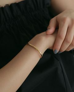 Plain Bangle / プレーン バングル (ゴールド)