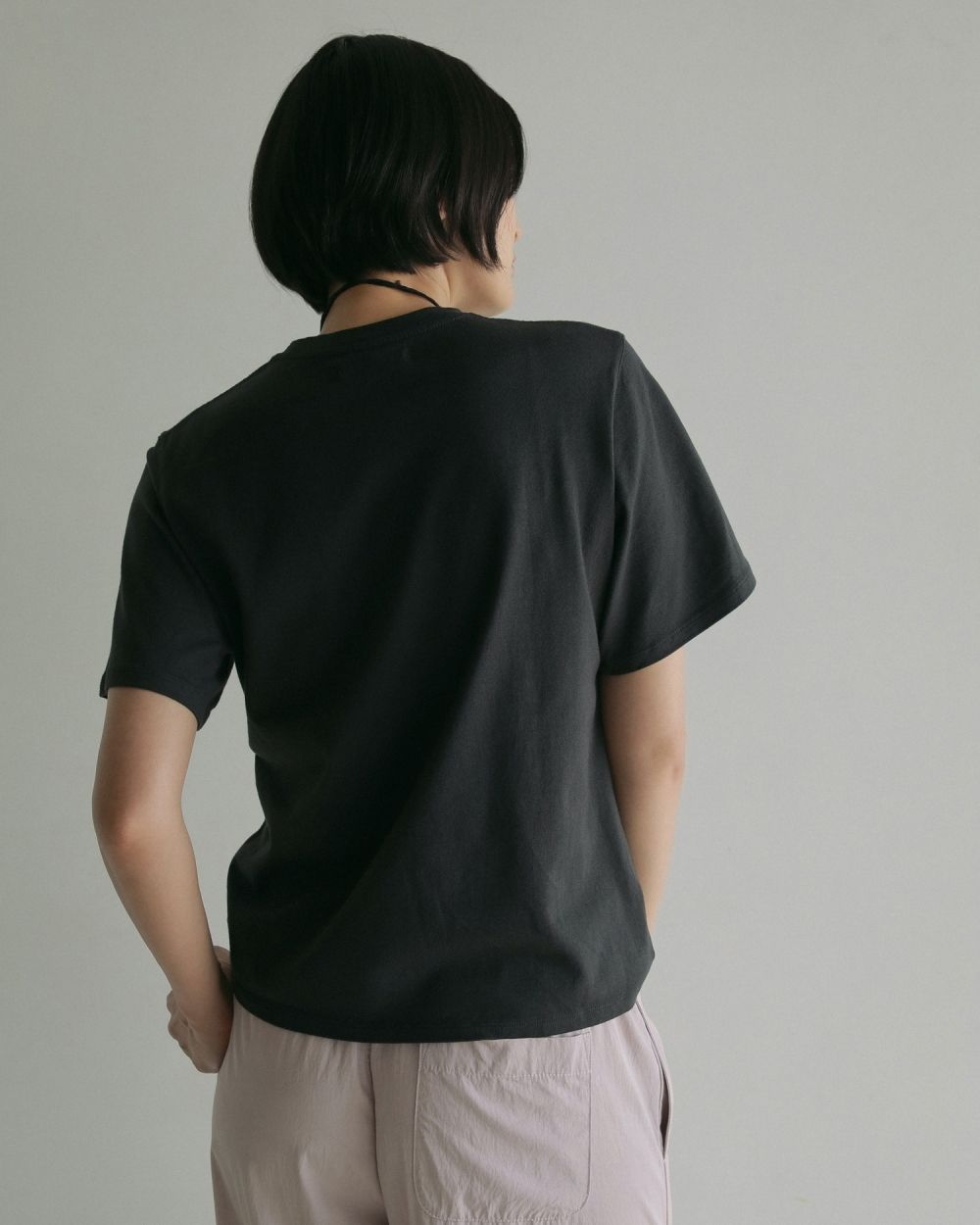 Basic Loose T-shirts / ベーシック ルーズ Tシャツ (ブラック)