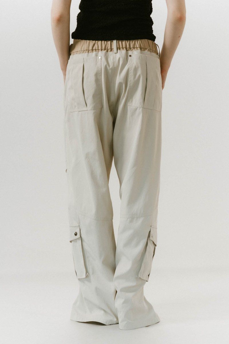 パンツ Knuth Marf docking nylon pants(unisex) docking nylon pants(unisex)/khaki | KNUTH MARF
