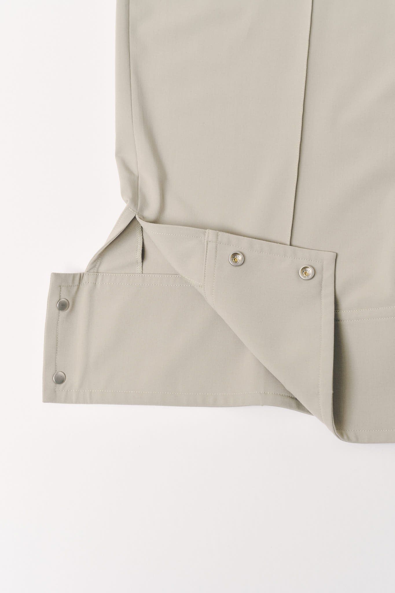 ダブルヘムトラウザー (サンドベージュ) double hem trousers(unisex) (Sand Beige) / 26AW