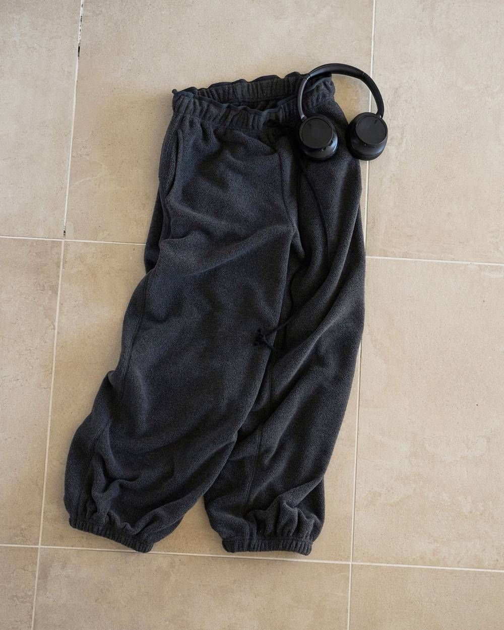 フリースラフパンツ (チャコールグレー) Fleece Rough Pants (Cgray) /  26AW