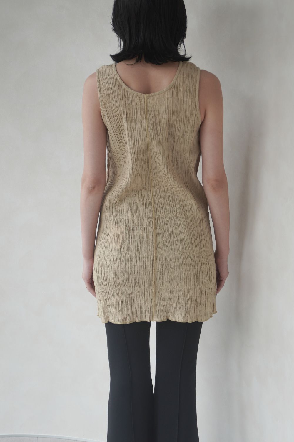 Shirring Tops / シャーリングトップス (ベージュ)