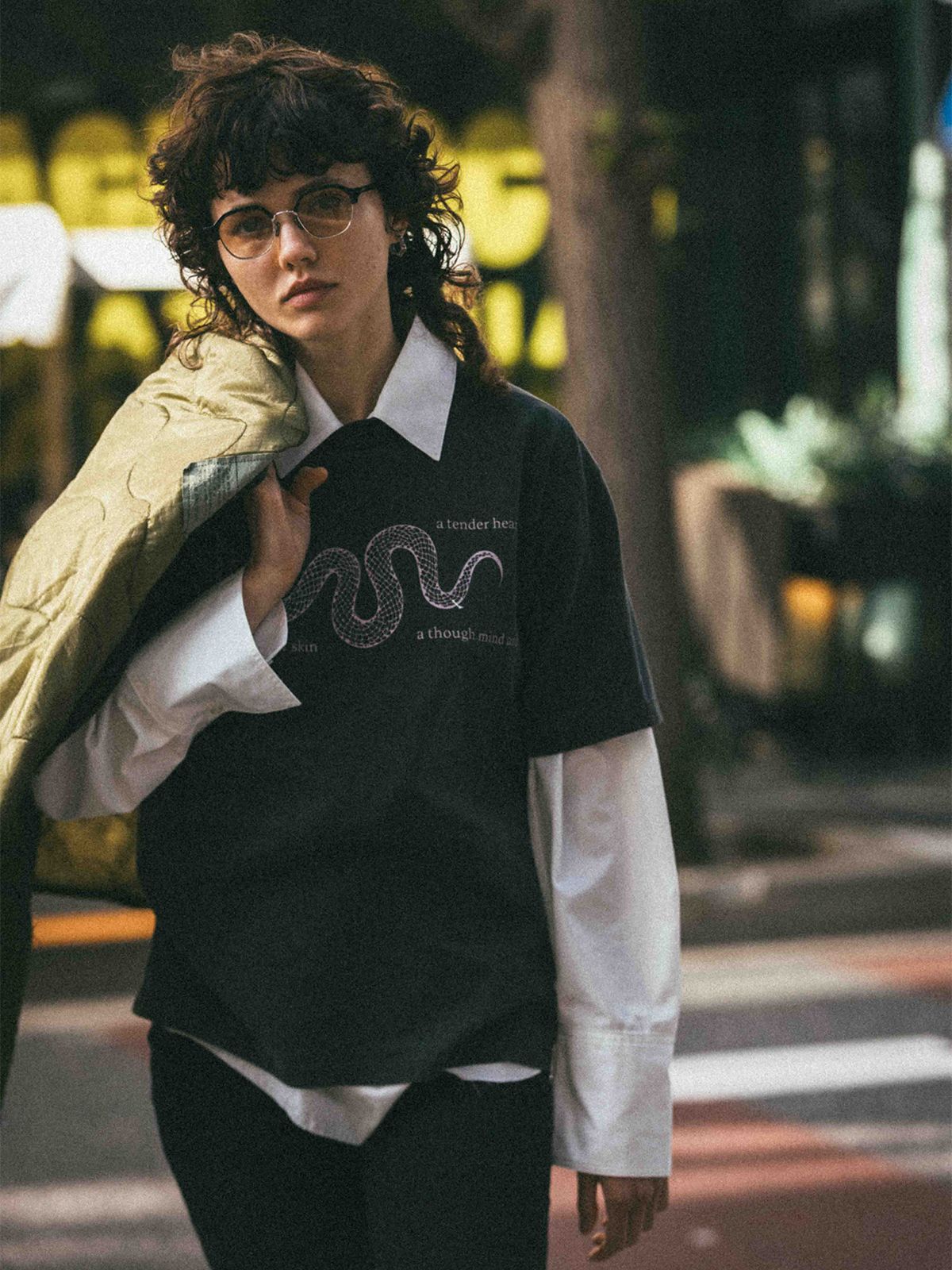 【25SS】PARMANENT TEE / パーマネント Tシャツ (グレー)