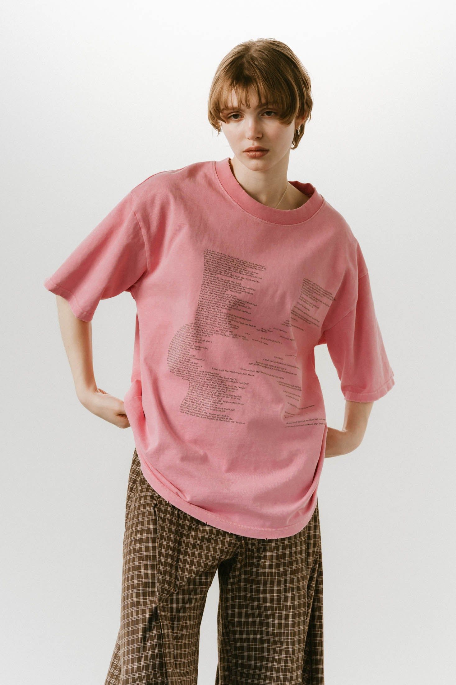 トップス K error design T shirt Knuth Marf Knuth Marf - K error design T shirt(unisex) / Kエラー