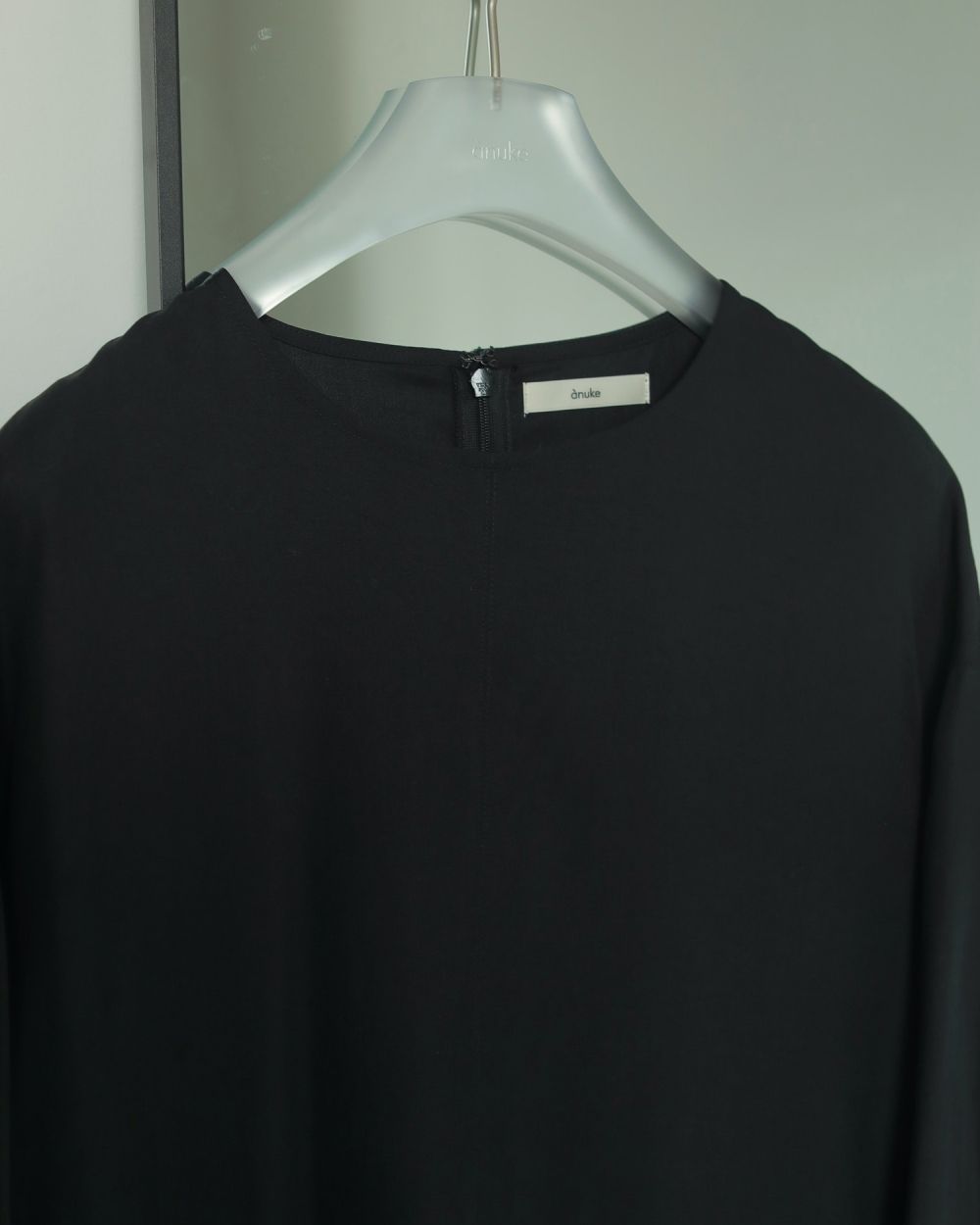 Cocoon Mini Onepiece / コクーン ミニワンピース (ブラック)