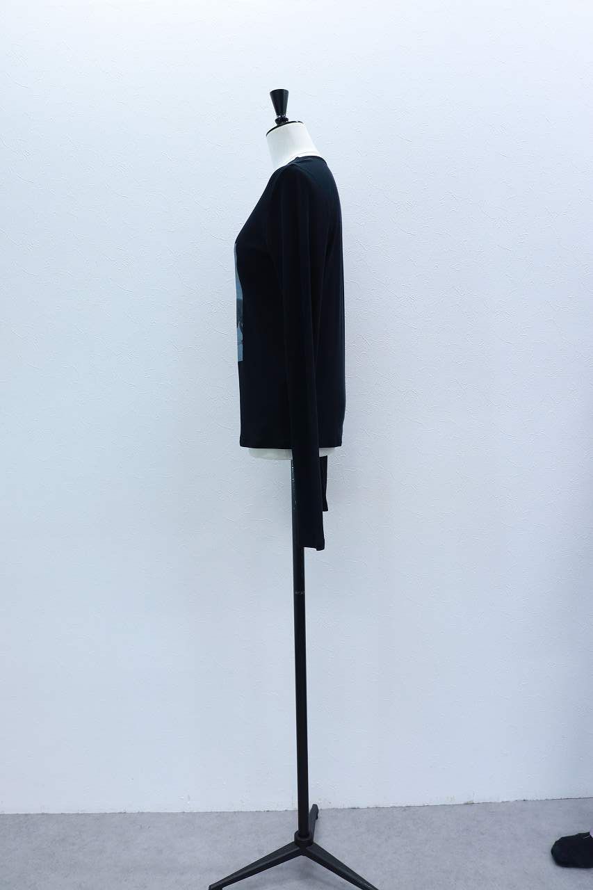 シアーフォトコンパクトロンT (ブラック) Sheer Photo Compact Long-Sleeve Tee (Black) / 26AW