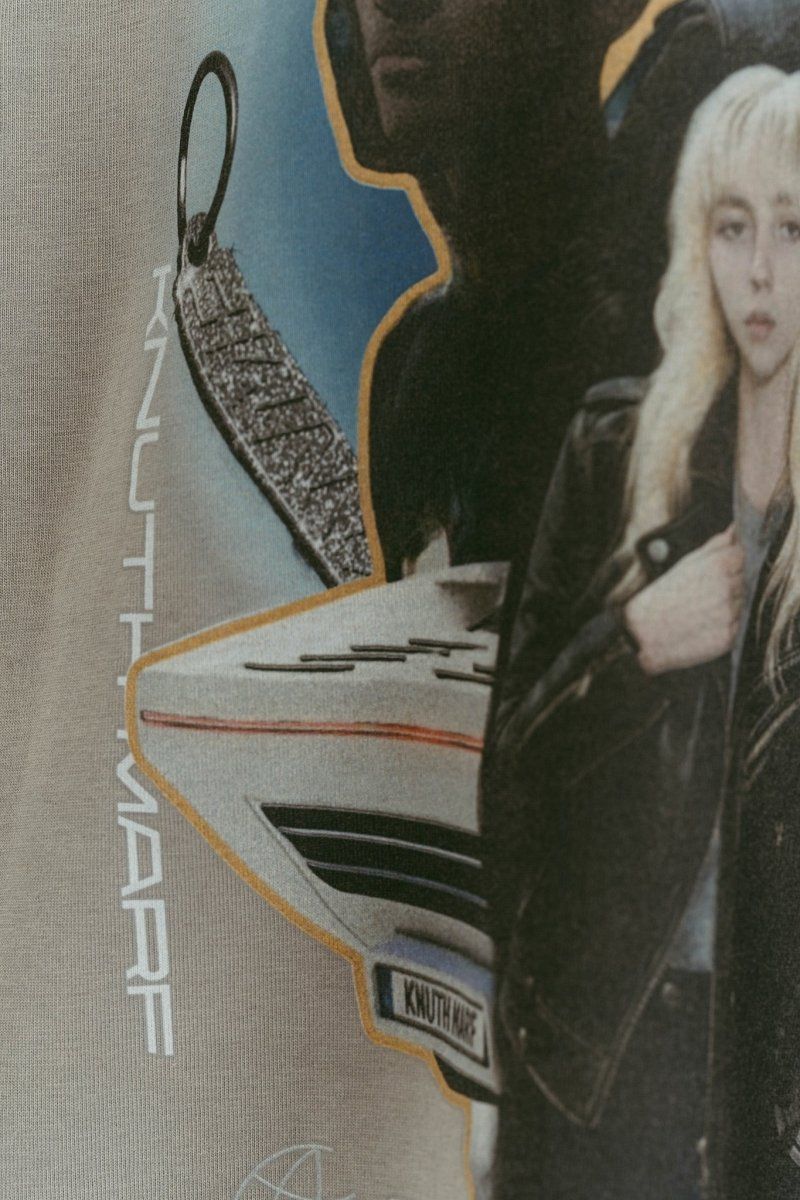 AI future layered t-shirt(unisex) (Gray) / レイヤードTシャツ (グレー) / 26SS