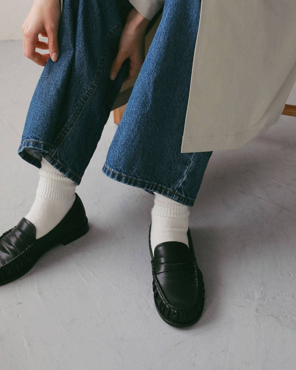 ヴィンテージ ルーズデニム (ブルー) Vintage Loose Denim (Blue) / 27SS