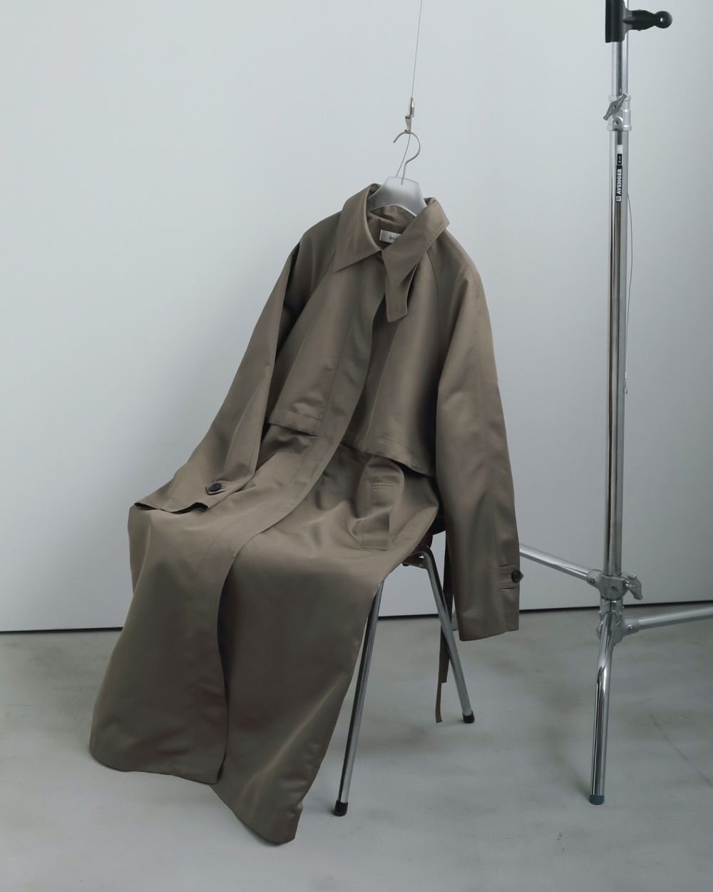 ànuke - Twill Soutiencollar Coat / ツイルステンカラーコート