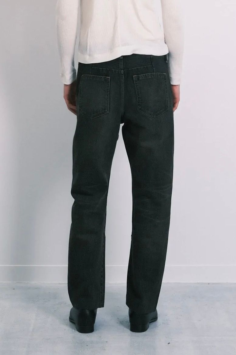 ニュークラシック ジーントラウザーズ (ダスティブラック) NEW CLASSIC JEAN TROUSERS (Dusty black) /デニムパンツ / ジーンズ / メンズ / ユニセックス