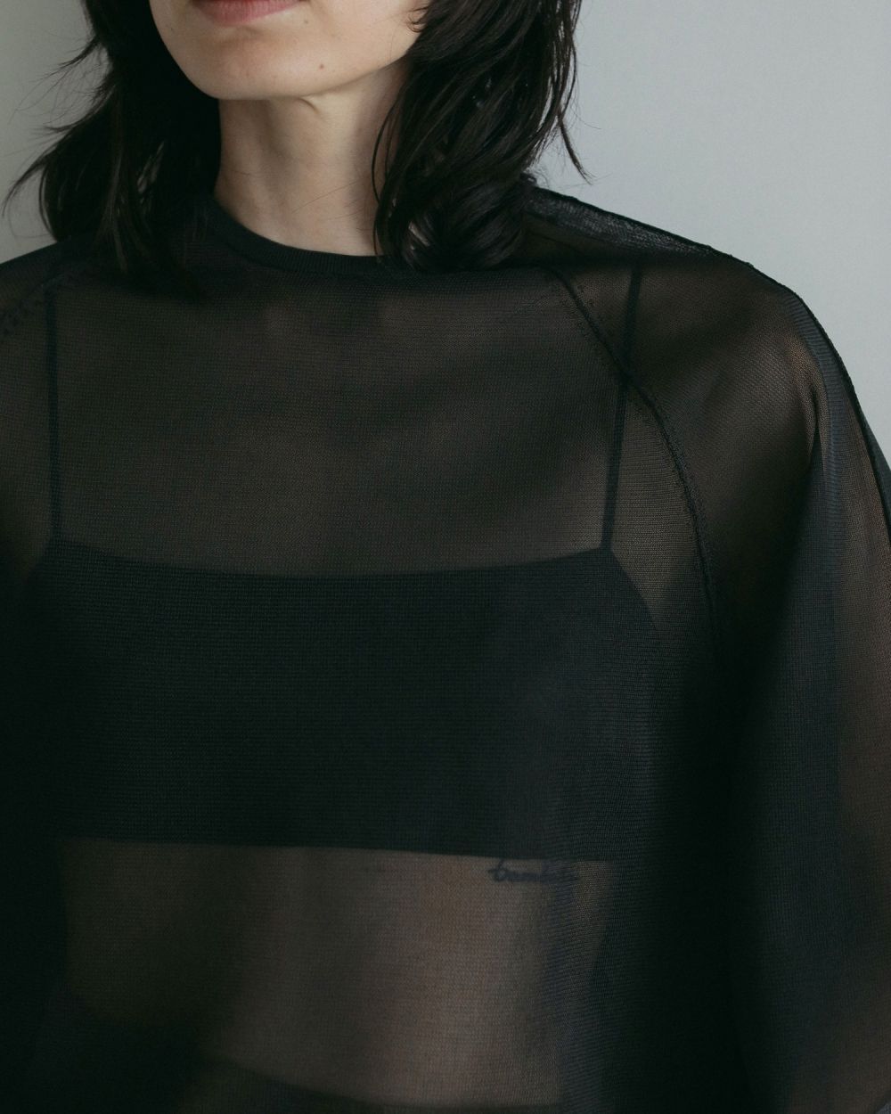 Cupin Tube Bratop (Black) / カップインチューブブラトップ (ブラック) / 26SS