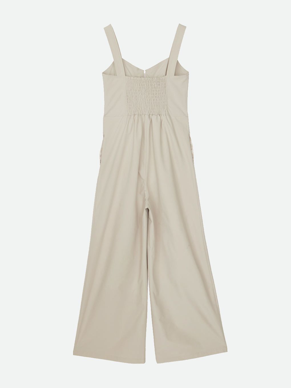 LOOSE BUSTIER ROMPERS / ルーズビスチェロンパース (アイボリー)