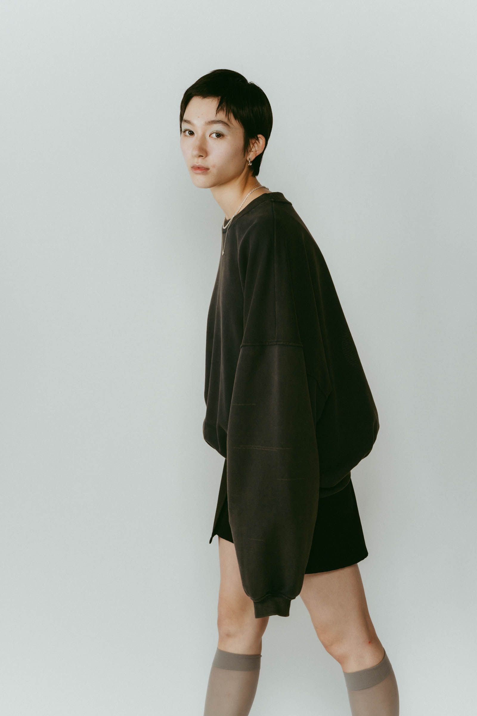 Kerror design sweat(unisex) / Kエラーデザイン スウェット (ネイビー) / 25AW