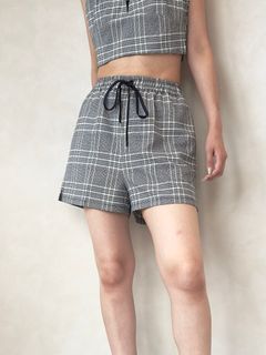 CHECK EASY SHORTS (GRAY) / チェックイージーショーツ グレー