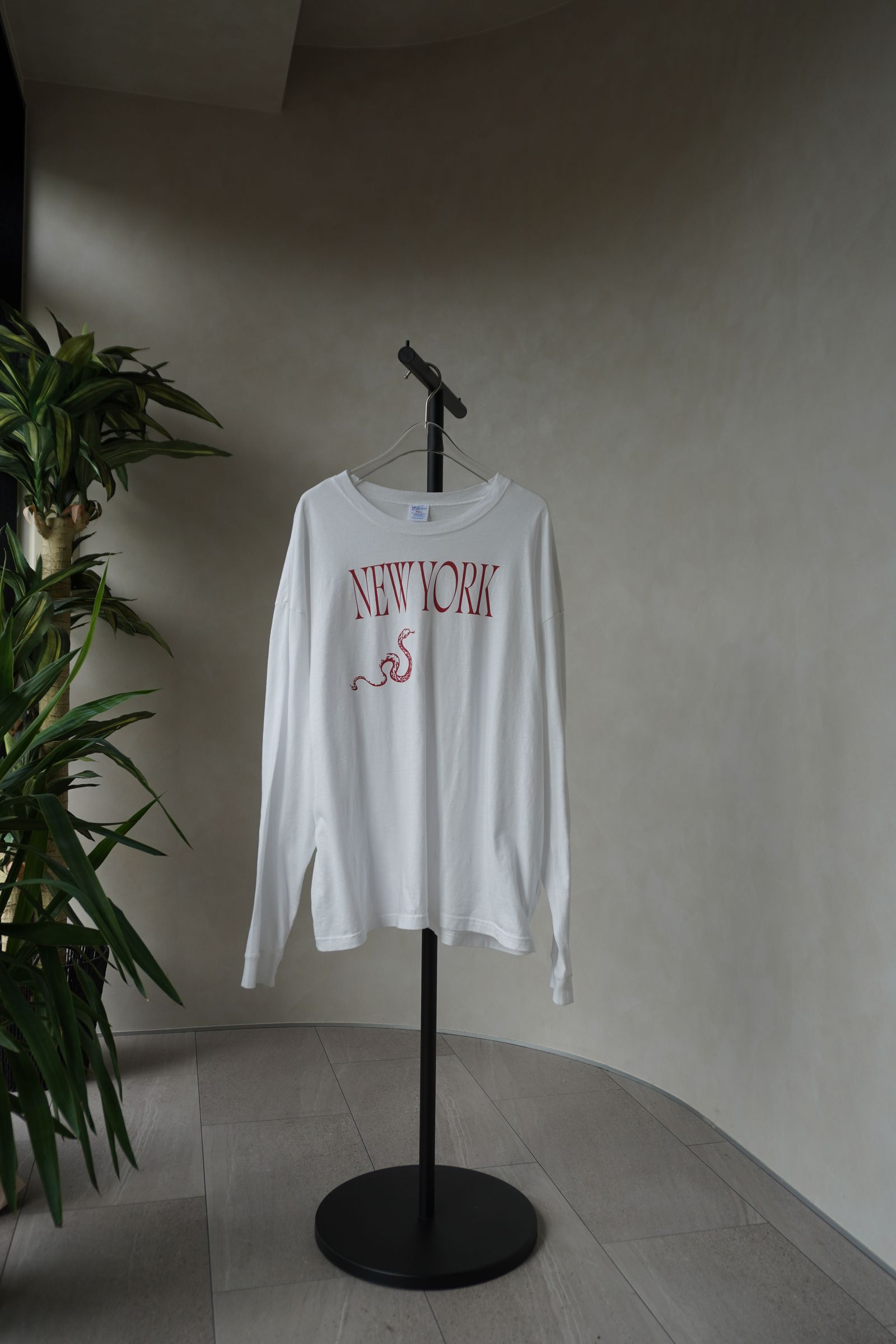 パーマネント ロングスリーブ Tシャツ (NEW YORK SNAKE) PARMANENT L/S TEE /  26AW