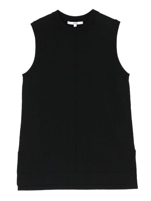 BASIC KNIT TT / ベーシックニットタンクトップ (ブラック)