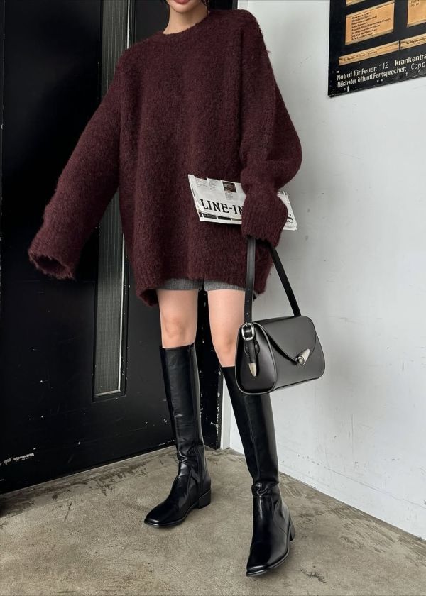 pocket piece name brushed rib S/PT / ブラッシュドリブショートパンツ (チャコール) / 25AW /