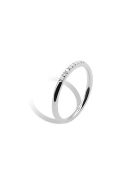 RECTA RING / レクタ リング K10/K18 (ホワイトゴールド)