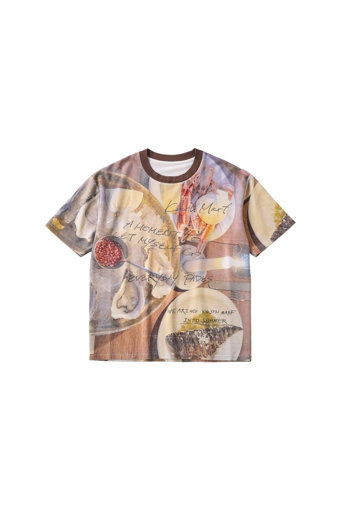 オイスターグラフィックTシャツ (オイスター) oyster graphic tee(unisex) (Oyster) /  26SS