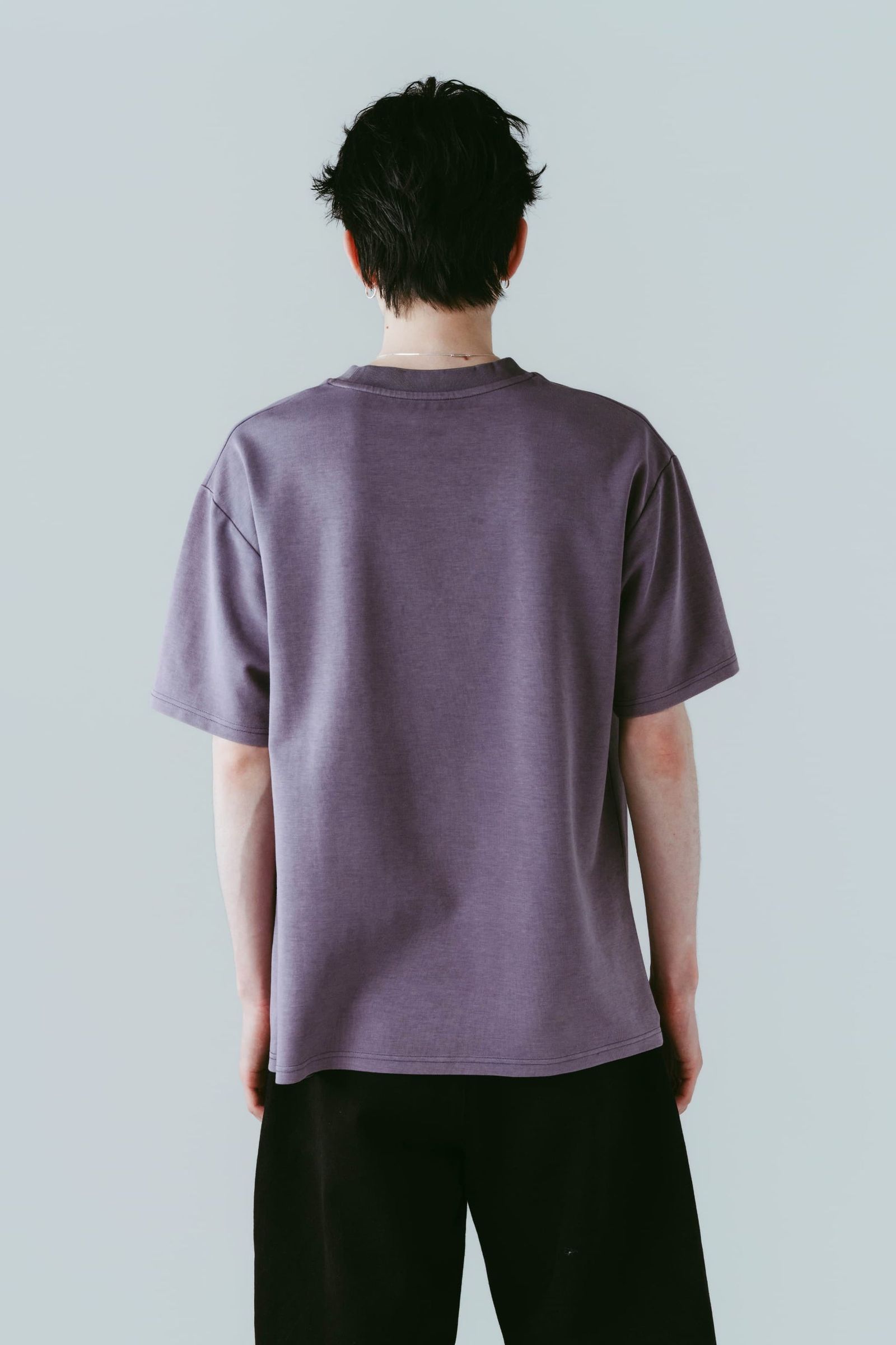 ラインストーングラフィックTシャツ (パープル) rhinestone graphic tee(unisex) (Purple) /  26SS